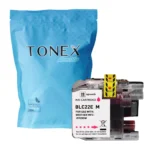 Tonex Alternativ Fur Brother Lc 22Em Tinte Magenta Bis Zu 1200 Seiten 12Ml