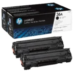 Hp Original 36A Cb436Ad Tonerkartuschen 2Er Pack