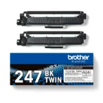 Original Brother Tn 247Bk Black 2Er Pack