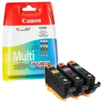 Original Canon Cli 526 Color 3 Er Pack