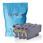 Tonex Alternativ Fur Brother Lc 3235Xl Tinte Schwarz Cyan Magenta Gelb Bis Zu 6000 Seiten Spar Set