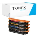 Tonex Alternativ Fur Hp 508X Cf360X Toner Schwarz Cyan Magenta Gelb Bis Zu 9500 Seiten Spar Set