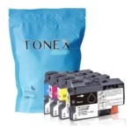 Tonex Alternativ Fur Brother Lc 3233Bk Tinte Schwarz Cyan Magenta Gelb Bis Zu 3000 Seiten