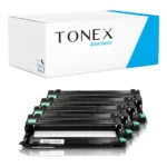 Tonex Alternativ Fur Brother Dr 243Cl Bildtrommel Drum Unit Multicolor Bis Zu 18000 Seiten 4Er Pack