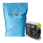 Tonex Alternativ Fur Brother Lc 1000Bk Lc1000Rbwbpdr Tinte Schwarz Bis Zu 1000 Seiten