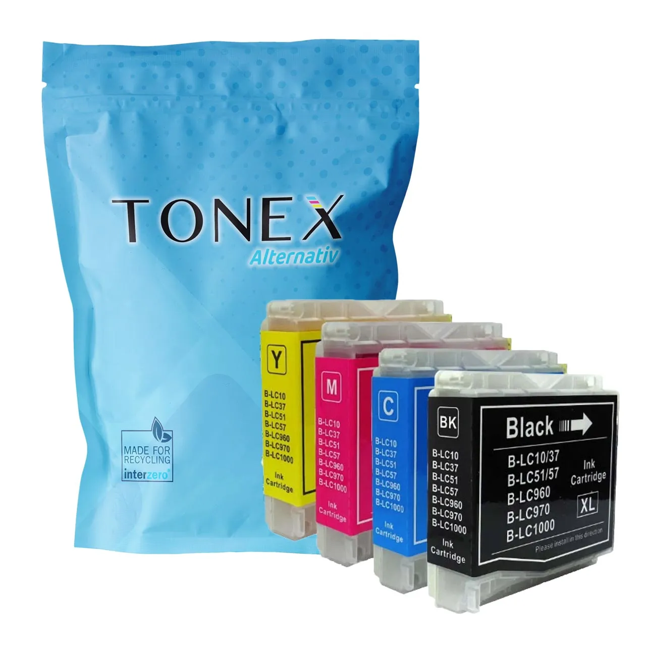 brother-lc-1000-spar-set Tonex Alternativ Fur Brother Lc 1000 Tinte Multicolor Spar Set - Image 1