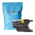 Tonex Alternativ Fur Brother Lc 1280Xlbk Tinte Schwarz Bis Zu 1200 Seiten
