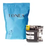 Tonex Alternativ Fur Brother Lc127Xlbk Tinte Schwarz Bis Zu 1400 Seiten