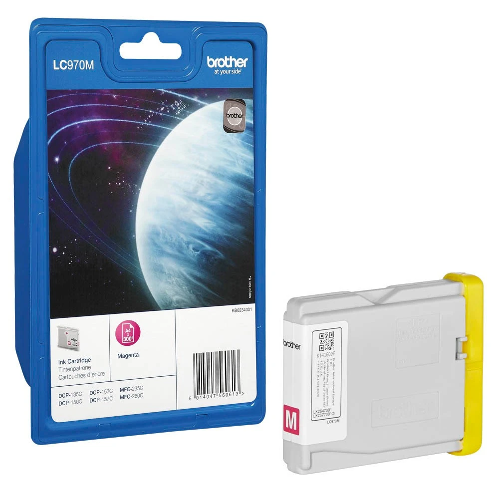 brother-lc-970m-magenta-tintenpatrone-946996 Original Brother Lc 970 Magenta Tintenpatrone - Image 1