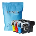 Tonex Alternativ Fur Brother Lc 980 Tinte Multicolor Spar Set