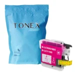 Tonex Alternativ Fur Brother Lc 985 Tinte Magenta Bis Zu 400 Seiten