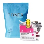 Tonex Alternativ Fur Brother Lc121Xlm Tinte Magenta Bis Zu 300 Seiten