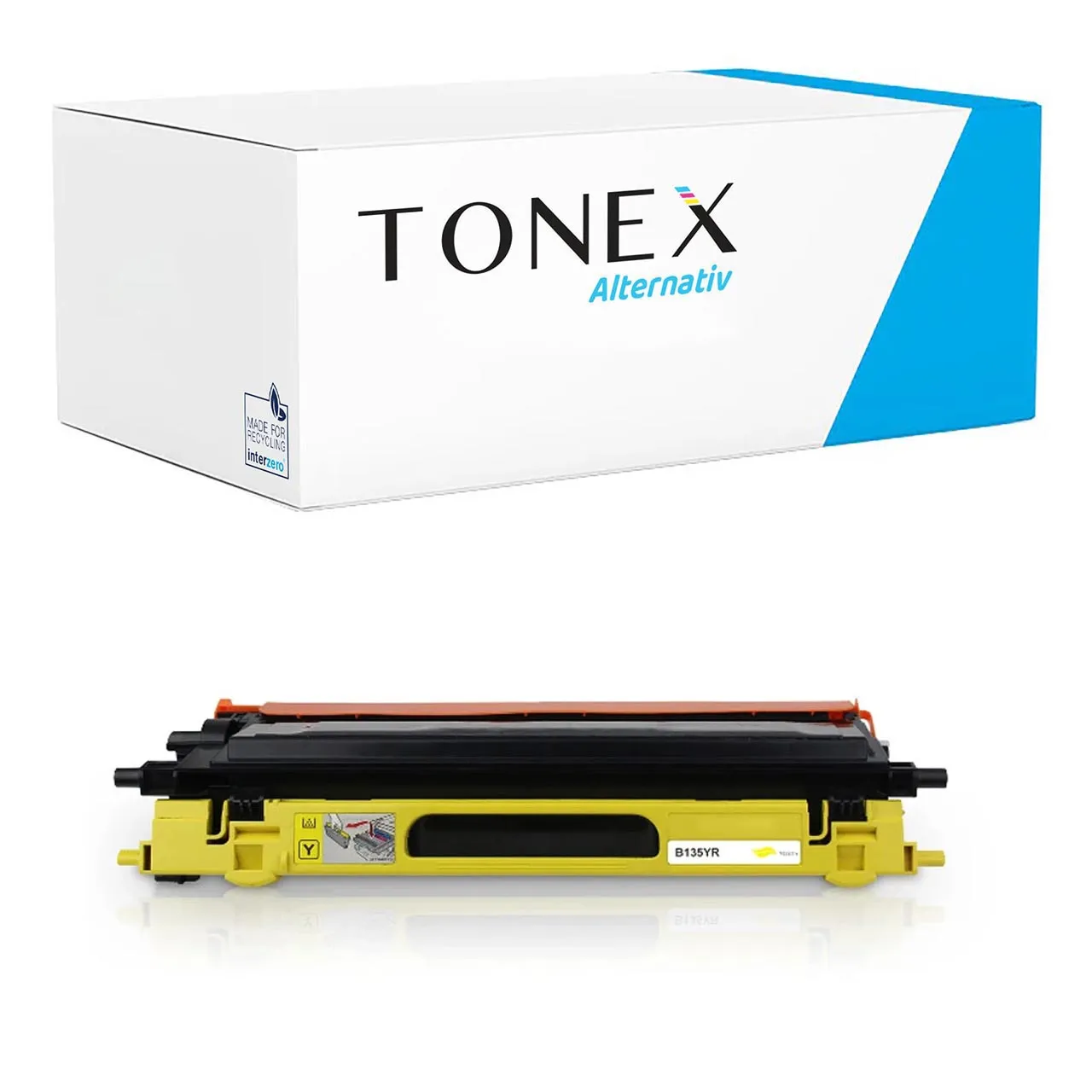 brother-tn-135-yellow Tonex Alternativ Fur Brother Tn 135 Toner Gelb Bis Zu 4000 Seiten - Image 1