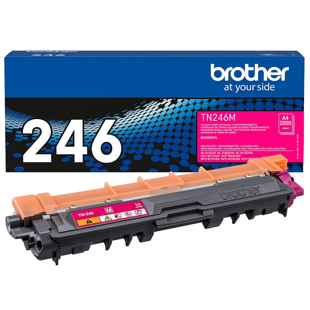 brother-tn-246m-magenta-toner-454348 Original Brother Tn 246M Magenta Tonerkartusche - Image 1