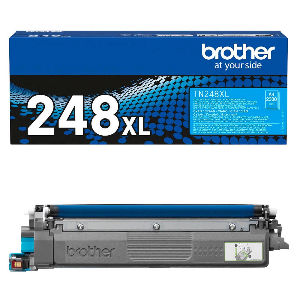 brother-tn-248xlc-cyan-toner-108869 Brother Original Tn 248Xlc 248Xl Bis Zu 2300 Seiten - Image 1