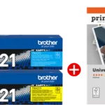 Brother Tn 421 Mcvp Schwarz Cyan Magenta Gelb Weiss Value Pack Prindo Universal Papier 2500 Blatt