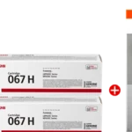 Canon 067H Mcvp Schwarz Cyan Magenta Gelb Value Pack Prindo Universal Papier 2500 Blatt