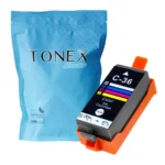 Tonex Alternativ Fur Canon Cli 36 1511B001 Toner Schwarz Cyan Magenta Gelb Spar Set