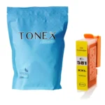 Tonex Alternativ Fur Canon Cli 581Xxly 1997C001 Tinte Gelb Bis Zu 770 Seiten 12Ml