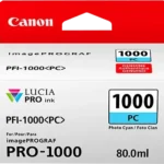 Canon Pfi 1000 Pc Cyan Tintenpatrone