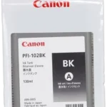 Canon Pfi 102 Bk Schwarz Tintenpatrone