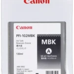 Canon Pfi 102 Mbk Schwarz Tintenpatrone