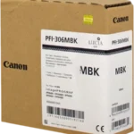 Original Canon 6656B001 Pfi306Mbk Tintenpatrone Schwarz Matt