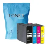 Tonex Alternativ Fur Canon Pgi 2500 Xl 9254B004 Tinte Schwarz Cyan Magenta Gelb 130Ml 4Er Pack