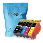 Tonex Alternativ Fur Canon Pgi 520 Cli521 Tinte Schwarz Cyan Magenta Gelb Foto Schwarz 65Ml Spar Set