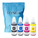 Tonex Alternativ Fur Epson 104 C13T00P640 Tinte Schwarz Cyan Magenta Gelb 340Ml