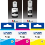 Epson 105106 Multipack Schwarz Schwarz Foto Cyan Magenta Gelb T00Qr Mcvp