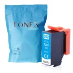 Tonex Alternativ Fur Epson 202Xlc Tinte Cyan Bis Zu 750 Seiten 13Ml
