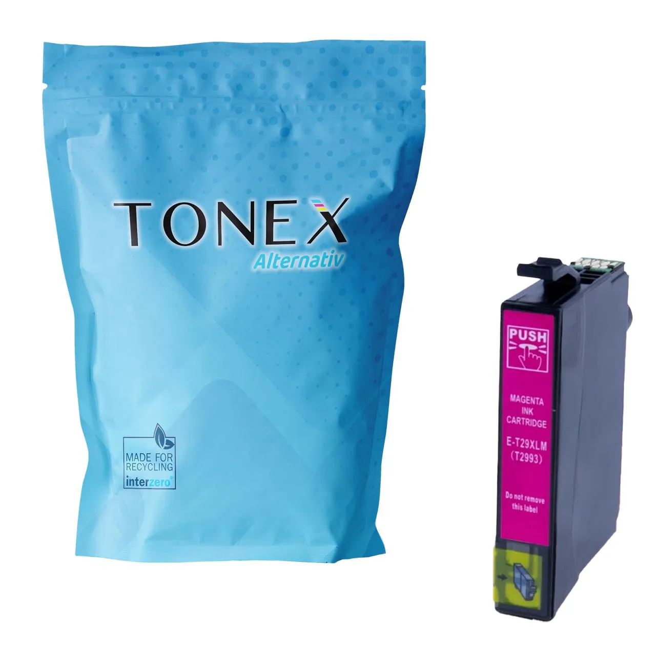 epson-29xl-t2993 Tonex Alternativ Fur Epson 29Xl T2993 Tinte Magenta Bis Zu 500 Seiten 10Ml - Image 1