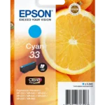 Epson 33 Cyan Druckerpatrone C13T33424012