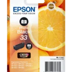 Epson 33 Schwarz Foto Druckerpatrone C13T33414012