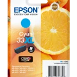 Epson 33 Xl Cyan Druckerpatrone C13T33624012