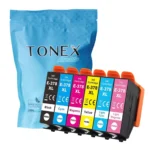 Tonex Alternativ Fur Epson 378Xl C13T37984010 Tinte Schwarz Cyan Magenta Gelb Cyan Hell Magenta Hell 78Ml 6Er Pack