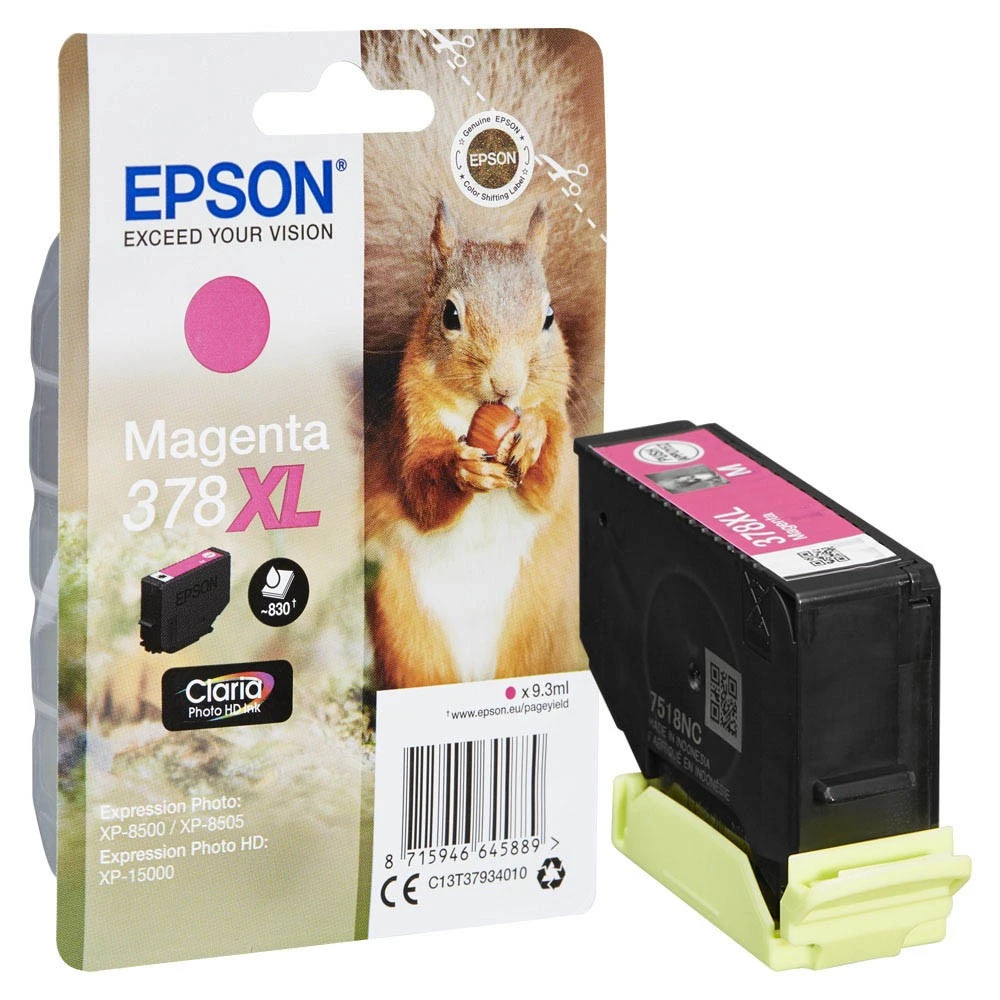 epson-378xl-t37934-magenta-tintenpatrone-433180 Original Epson 378Xl Magenta Tintenpatrone - Image 1