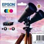 Epson 502 Multipack Schwarz Cyan Magenta Gelb