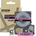 Epson Lk 4Ubp Schriftband Schwarz Auf Violett