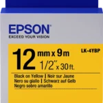 Epson Lk 4Ybp Schriftband Schwarz Auf Gelb