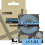Epson Lk 5Lbj Schriftband Schwarz Auf Blau