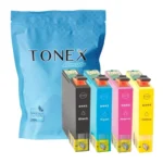 Tonex Alternativ Fur Epson T0441 Tinte Schwarz Cyan Magenta Gelb Bis Zu 600 Seiten