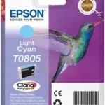 Epson T0805 Cyan Hell Tintenpatrone