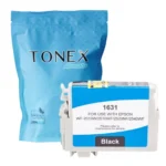 Tonex Alternativ Fur Epson 16Xl T1631 Tinte Schwarz Bis Zu 500 Seiten 10Ml