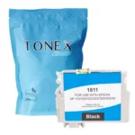 Tonex Alternativ Fur Epson 18Xlbk T1811 Tinte Schwarz 15Ml