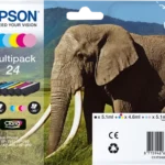 Epson T2428 24 Multipack Schwarz Cyan Magenta Yellow Cyan Hell Magenta Hell
