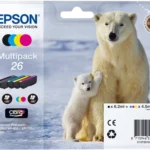 Epson T2616 26 Multipack Schwarz Cyan Magenta Yellow