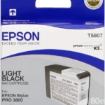 Epson T5807 Lightblack Druckerpatrone C13T580700