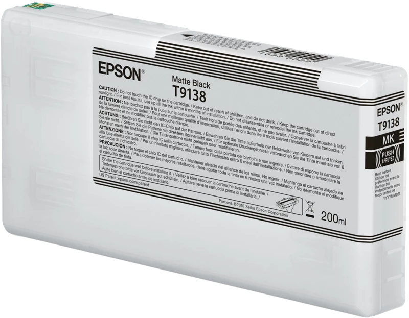 epson-t9138-schwarz-matt-druckerpatrone-52418 Epson T9138 Schwarz Matt Druckerpatrone C13T91380N - Image 1